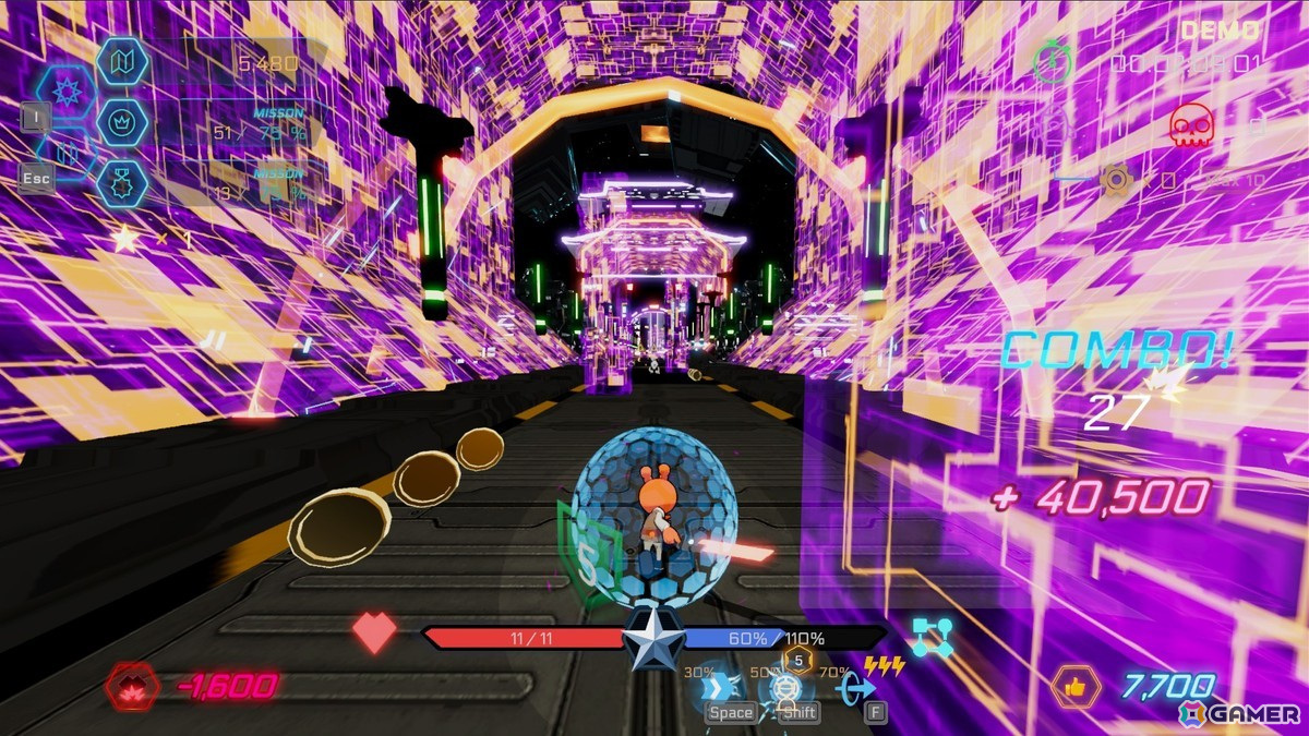 ウサギの戦士がランダムに変化するステージを駆け抜けるラン＆ジャンプ系アクションゲーム「Star Rabbits」の早期アクセスがSteamで開始！の画像3