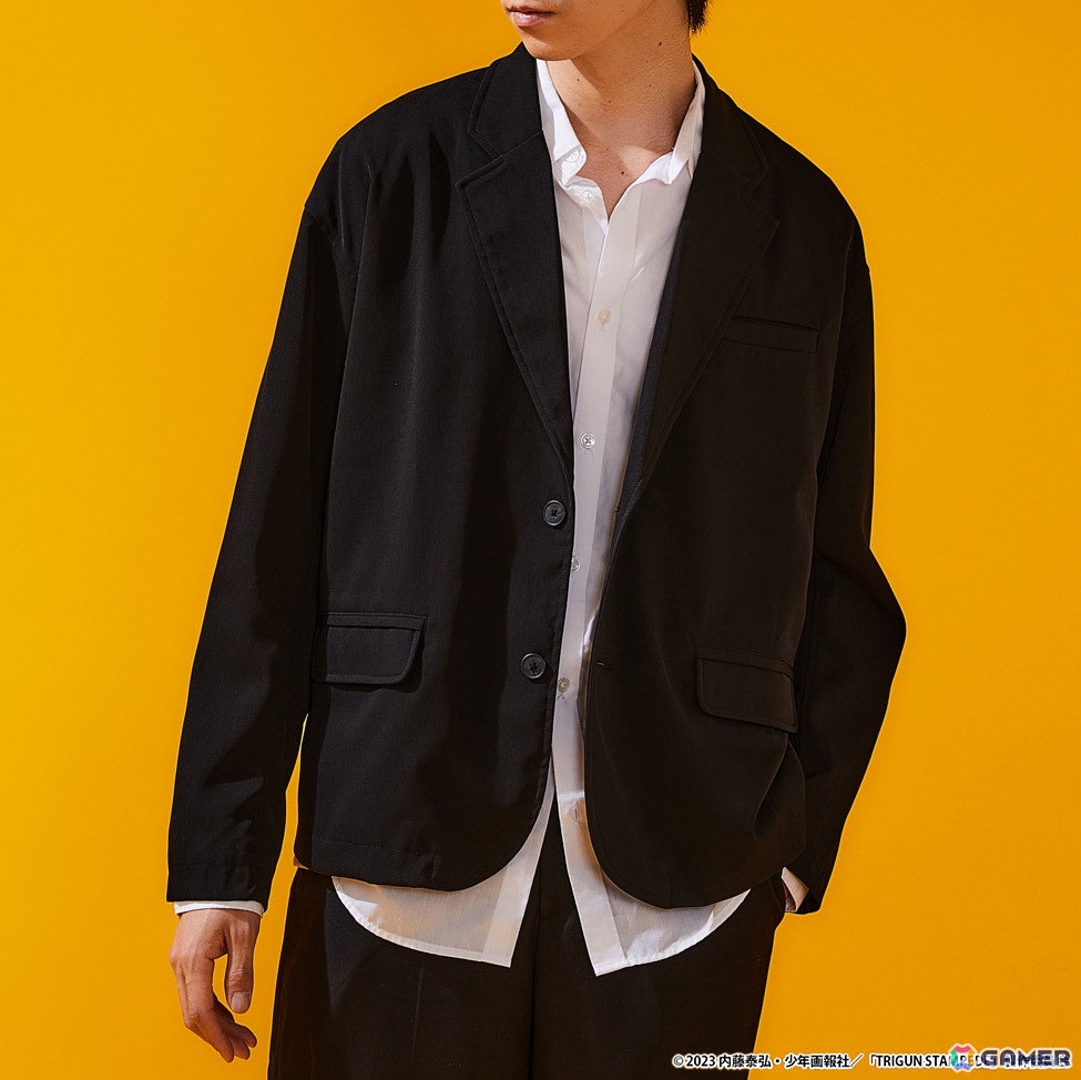 アニメ「TRIGUN STAMPEDE」のコラボアイテム第2弾がSuperGroupiesより登場！ヴァッシュの黒いコート、ニコラスのジャケットなどがラインナップの画像32