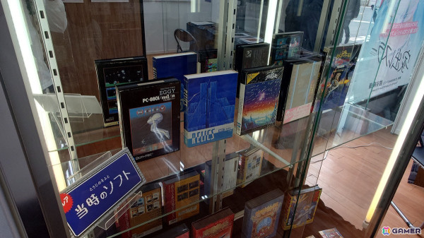 懐かしのPCゲームタイトルがズラリと並んだ「プロジェクトEGG展disk1 ~レトロPCゲームの世界~」フォトレポートの画像