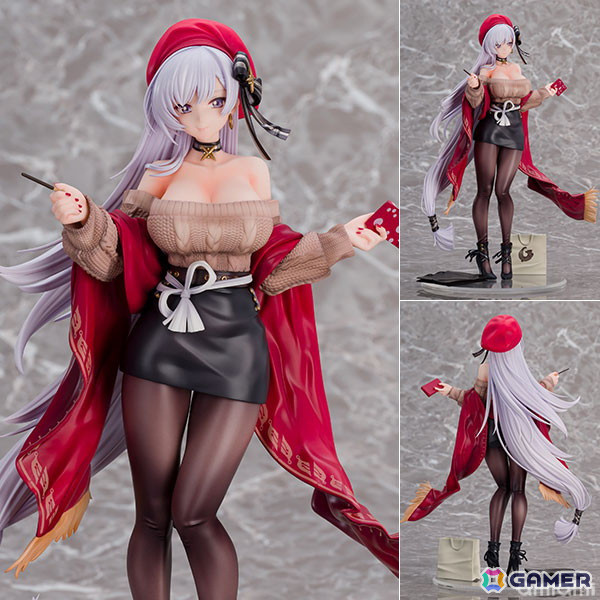 「アズレン」より「ベルファスト メイド長とお買い物Ver.」がフィギュア化！あみあみにて予約受付中の画像2