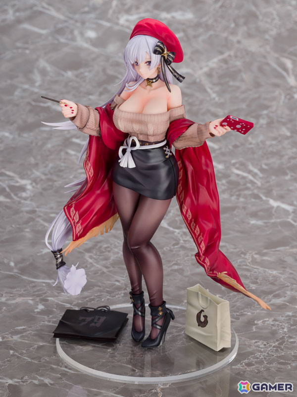 「アズレン」より「ベルファスト メイド長とお買い物Ver.」がフィギュア化！あみあみにて予約受付中の画像13