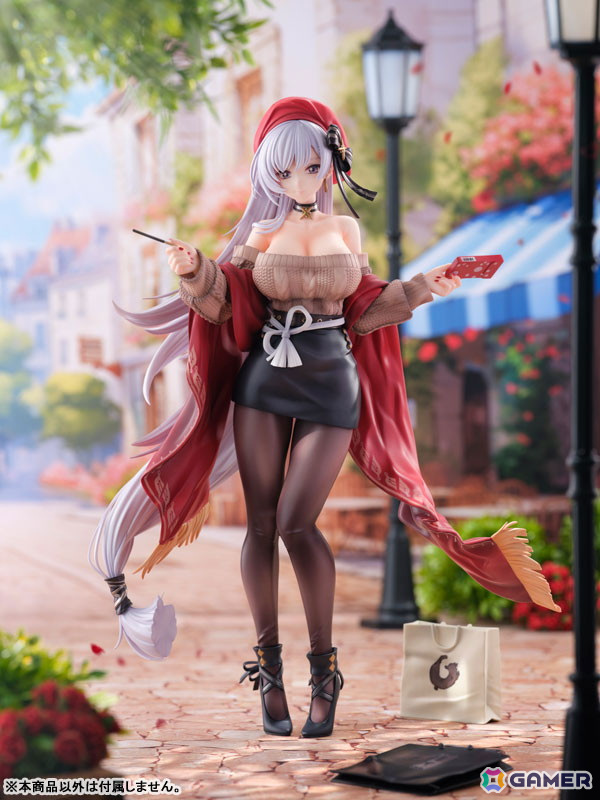 「アズレン」より「ベルファスト メイド長とお買い物Ver.」がフィギュア化！あみあみにて予約受付中の画像3