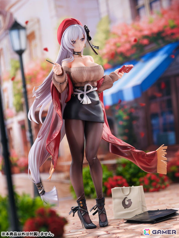 「アズレン」より「ベルファスト メイド長とお買い物Ver.」がフィギュア化！あみあみにて予約受付中の画像4