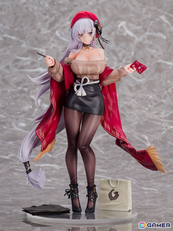 「アズレン」より「ベルファスト メイド長とお買い物Ver.」がフィギュア化！あみあみにて予約受付中の画像8
