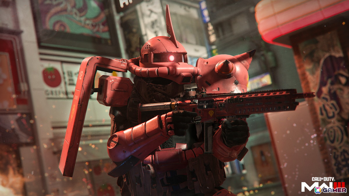 「CoD」シリーズと「ガンダムシリーズ」がコラボ！ガンダム、シャア専用ザクII、ガンダム・エアリアルをモチーフにしたスキンなどが登場の画像