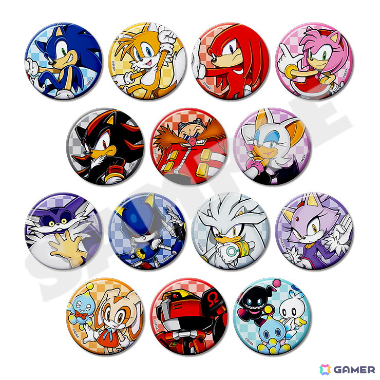 ソニック」Tシャツやパーカー、ピンバッジなど9種類の新グッズが登場