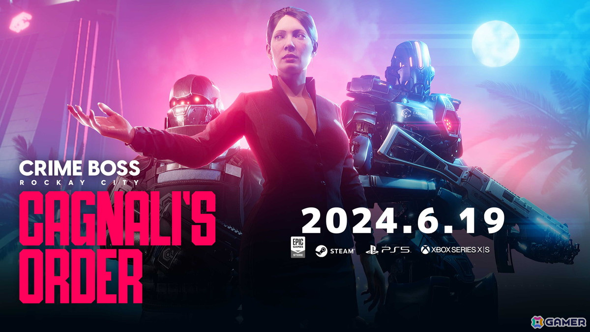 FPSクライムアクション「CRIME BOSS: ROCKAY CITY」Steam版が6月19日に配信！拡張コンテンツ「カグナリの指令」の先行配信もの画像2