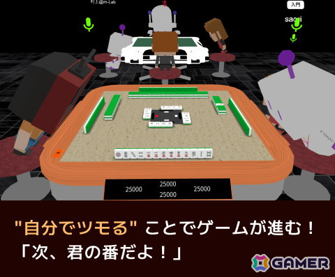 メタバース空間上の雀荘「メタジャン」β版が6月1日にリリース！クラウドファンディングも同日よりスタートの画像5