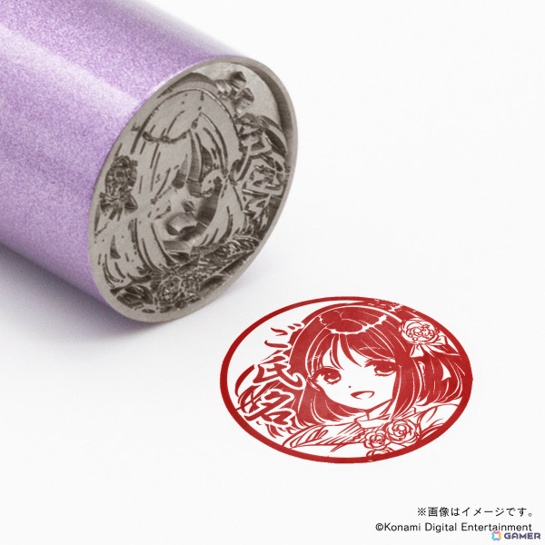 「ひなビタ♪」10周年記念のチタン印鑑が登場！めうが考えた“すぺしゃるなはんこ！”をコンセプトにした7種の画像16