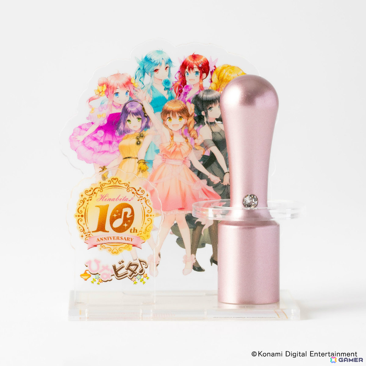 「ひなビタ♪」10周年記念のチタン印鑑が登場！めうが考えた“すぺしゃるなはんこ！”をコンセプトにした7種の画像