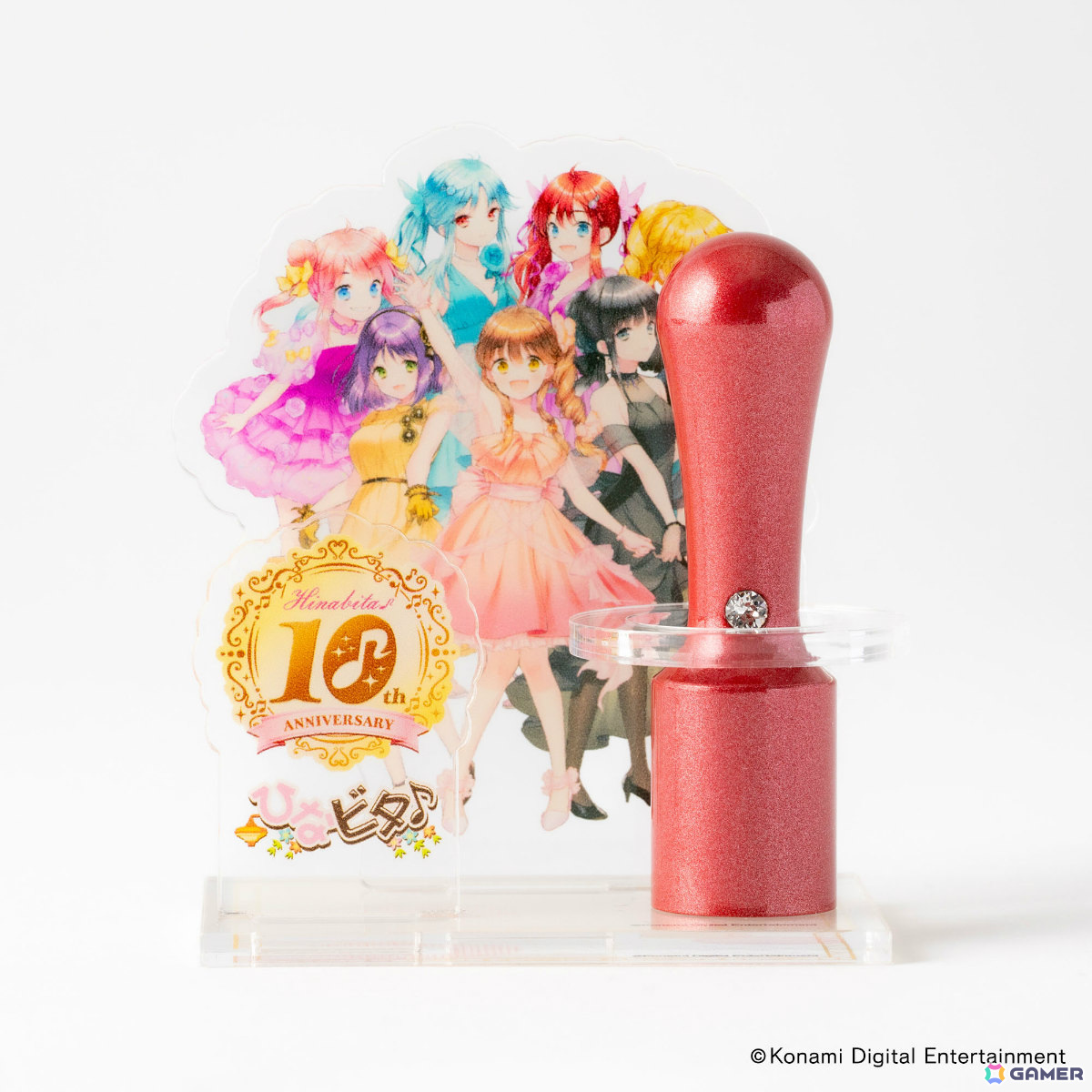 「ひなビタ♪」10周年記念のチタン印鑑が登場！めうが考えた“すぺしゃるなはんこ！”をコンセプトにした7種の画像