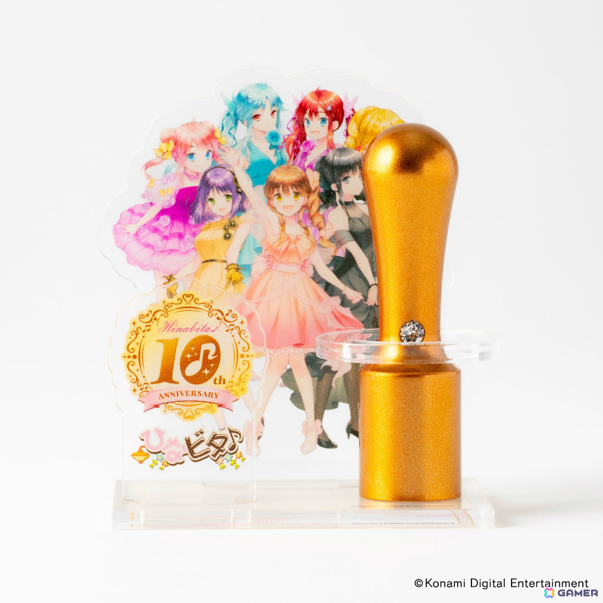 「ひなビタ♪」10周年記念のチタン印鑑が登場！めうが考えた“すぺしゃるなはんこ！”をコンセプトにした7種の画像