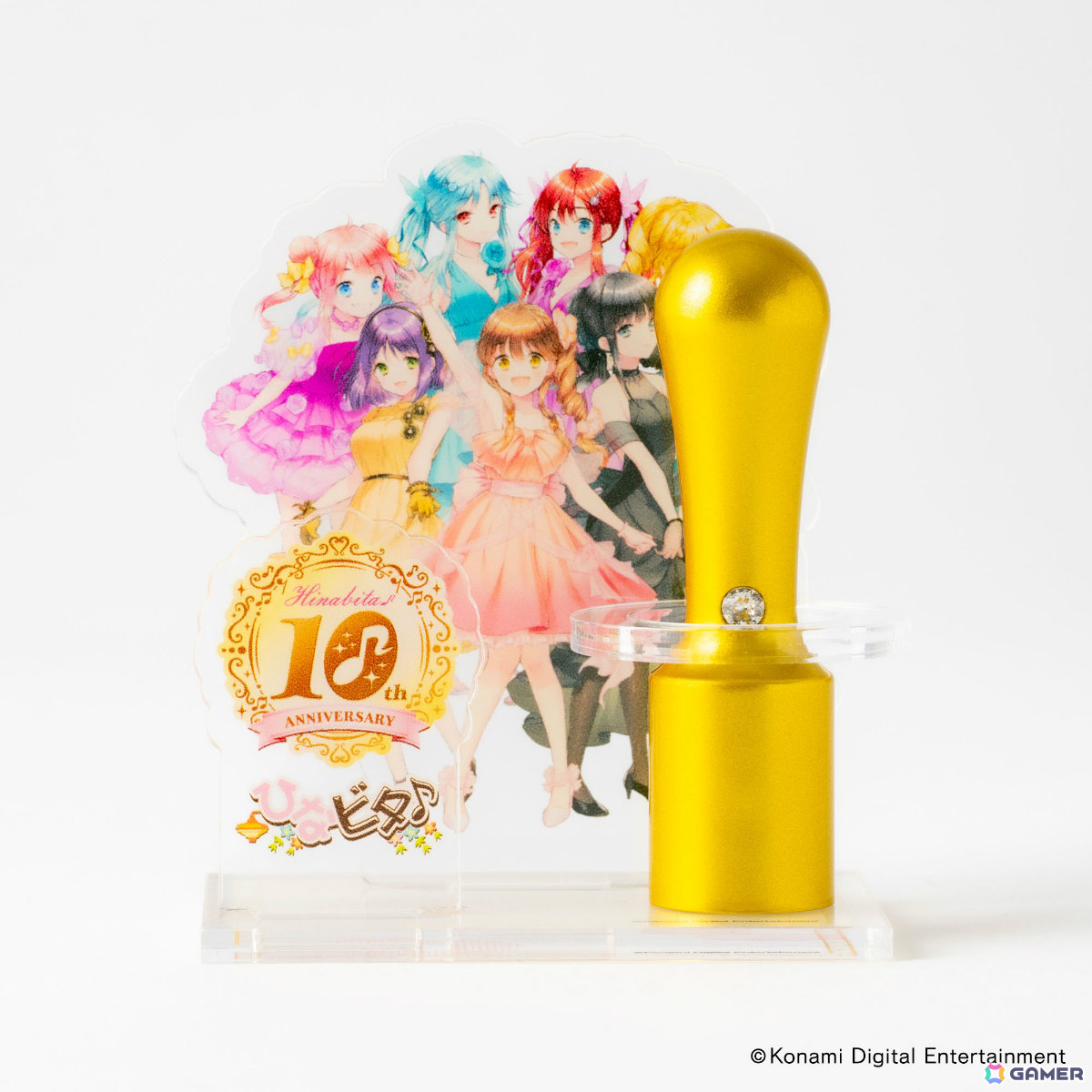 「ひなビタ♪」10周年記念のチタン印鑑が登場！めうが考えた“すぺしゃるなはんこ！”をコンセプトにした7種の画像