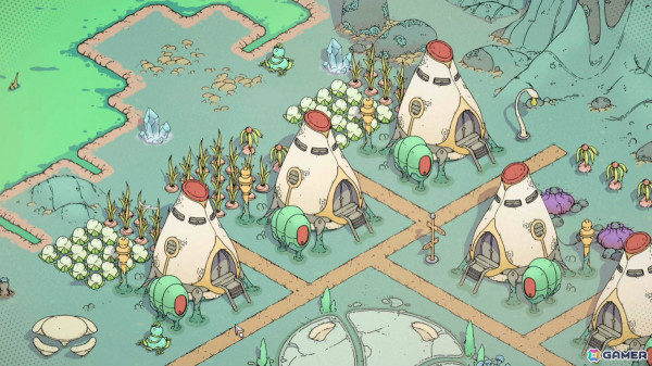 「Synergy」アーリーアクセス版がSteamでリリース！環境問題を抱える土地を開拓し都市を発展させていくSLGの画像