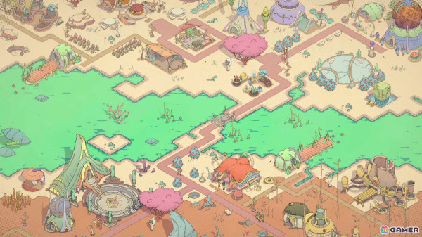 「Synergy」アーリーアクセス版がSteamでリリース！環境問題を抱える土地を開拓し都市を発展させていくSLGの画像