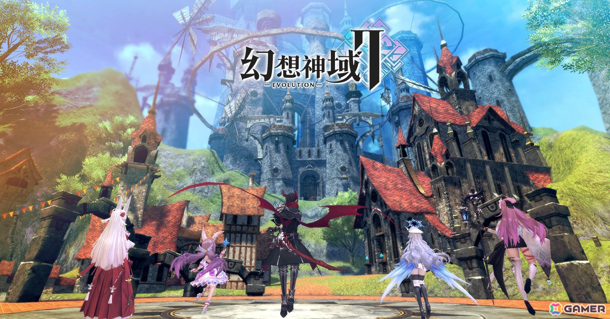 「幻想神域2-AURA KINGDOM-」の世界観を引き継いだ3D異世界ファンタジーMMORPG「幻想神域2-Evolution」の事前登録が開始!の画像