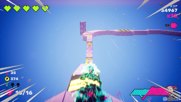 グラフィティを描いてシティを取り戻す！アーティスティックなステージクリア型アクションゲーム「RKGK」をレビューの画像13