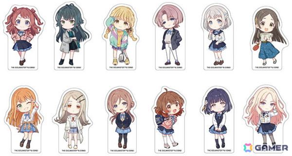 「学マス」花海咲季をはじめとした12人のアクスタやフルグラTシャツが5月24日よりアニメイトで販売！の画像3