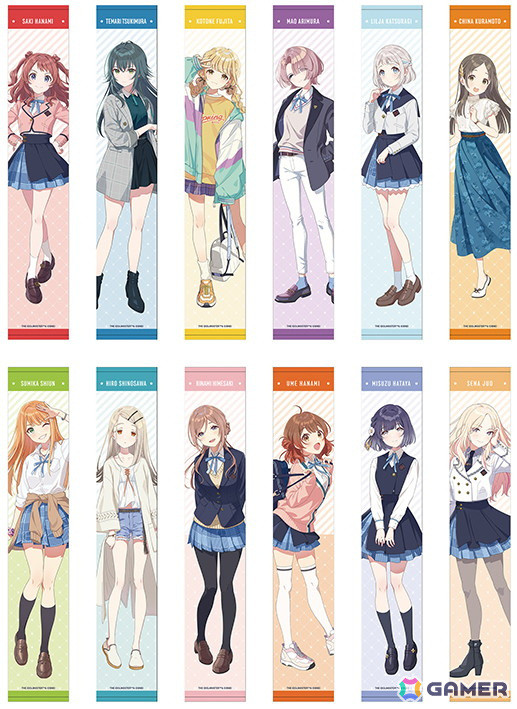 「学マス」花海咲季をはじめとした12人のアクスタやフルグラTシャツが5月24日よりアニメイトで販売！の画像5