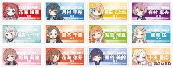 「学マス」花海咲季をはじめとした12人のアクスタやフルグラTシャツが5月24日よりアニメイトで販売！の画像7