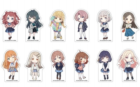 「学マス」花海咲季をはじめとした12人のアクスタやフルグラTシャツが5月24日よりアニメイトで販売！