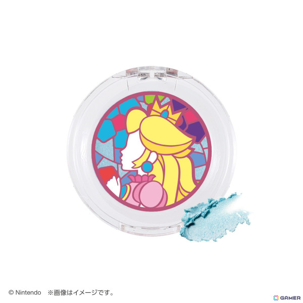 「スーパーマリオ」シリーズのピーチ姫をモチーフにした大人向けコスメが5月31日に発売！可憐で遊び心があるデザインのフェイス＆アイカラーなどが展開の画像