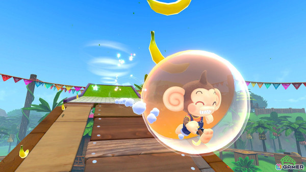 「スーパーモンキーボール バナナランブル」プレイアブルキャラクターたちの紹介トレーラーが公開！コーデパーツのバリエーションもの画像3