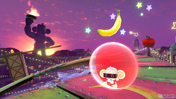 「スーパーモンキーボール バナナランブル」プレイアブルキャラクターたちの紹介トレーラーが公開！コーデパーツのバリエーションもの画像7