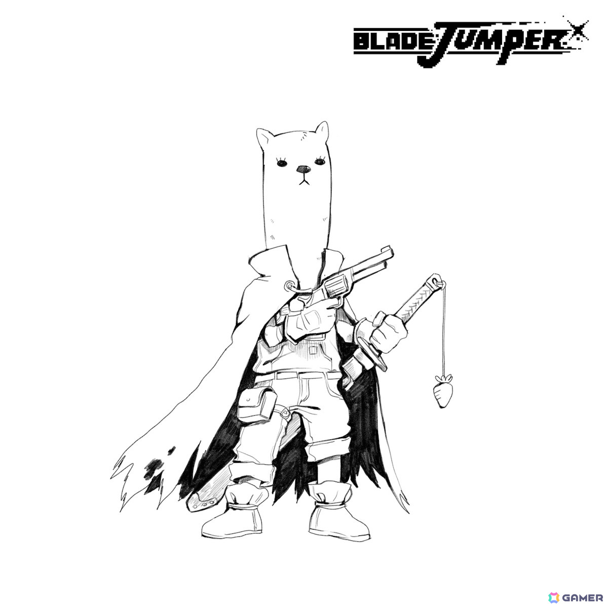 2Dジャンプアクション「ブレイド・ジャンパー」Switch版が発売！ジャンプ移動と斬撃が一体となったアクションで塔を駆け抜けるの画像