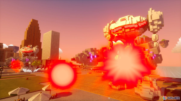 四角い地球に世界中のブラザーが再集結！3Dアクションシューティング「デジボク地球防衛軍2」が発売の画像101