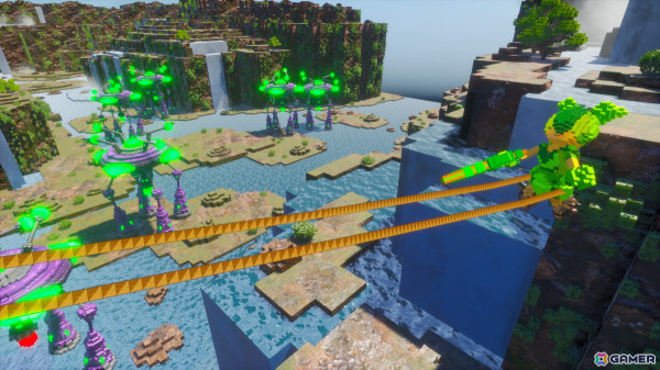 四角い地球に世界中のブラザーが再集結！3Dアクションシューティング「デジボク地球防衛軍2」が発売の画像48