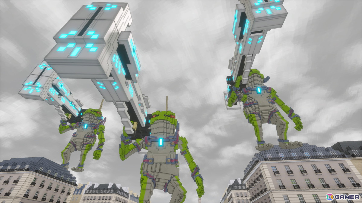 四角い地球に世界中のブラザーが再集結！3Dアクションシューティング「デジボク地球防衛軍2」が発売の画像78
