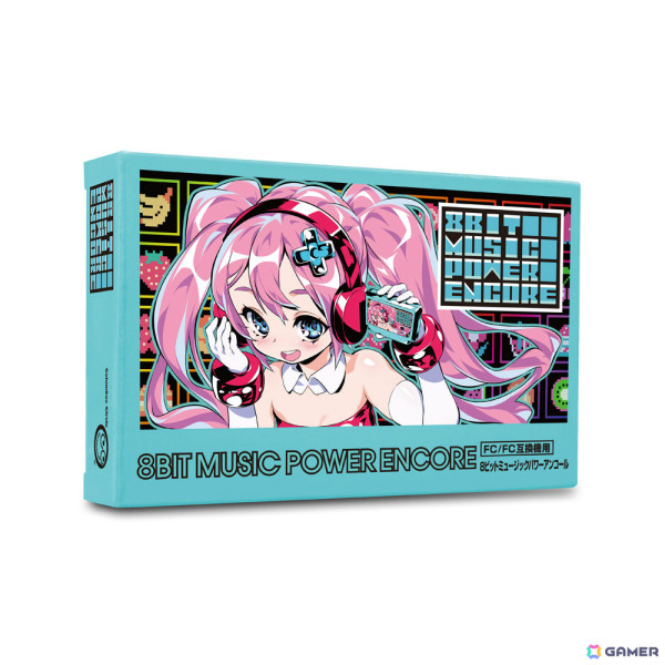 「（FC/FC互換機用）8BIT MUSIC POWER ENCORE」の発売日が6月14日に決定！8BITサウンドを楽しめるゲームカセットの画像