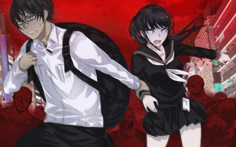 狩野英孝さん監修のゾンビアクション「revive of the moon」が2024年初夏に発売！現代日本で女子高生・美月たちが異形に立ち向かう