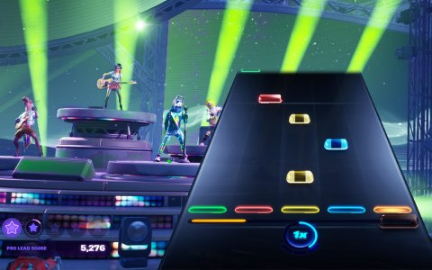 「Fortnite Festival」にてコントローラーアップデートが実施！キーバインド対応でギター・コントローラーがなくても演奏可能に