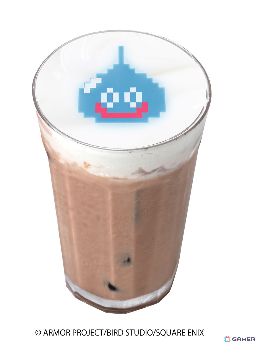 ルイーダの酒場で「DQの日特別イベント」が5月27日より開催！ドットで描かれたモンスターが現れる「DQドットアートココア」が販売の画像