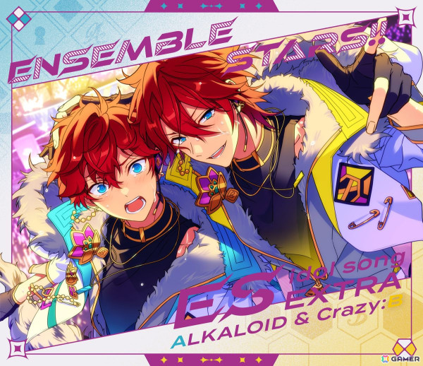 「あんさんぶるスターズ！！ ESアイドルソング Extra ALKALOID ＆ Crazy:B」のCDジャケットと試聴動画が公開！の画像1