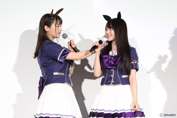 劇場版「ウマ娘 プリティーダービー 新時代の扉」初日舞台挨拶をレポート！藤本侑里さん、上坂すみれさん、小倉唯さん、福嶋晴菜さん、徳井青空さんが登壇の画像