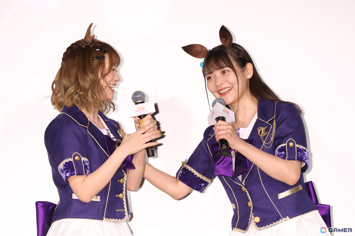 劇場版「ウマ娘 プリティーダービー 新時代の扉」初日舞台挨拶をレポート！藤本侑里さん、上坂すみれさん、小倉唯さん、福嶋晴菜さん、徳井青空さんが登壇の画像2