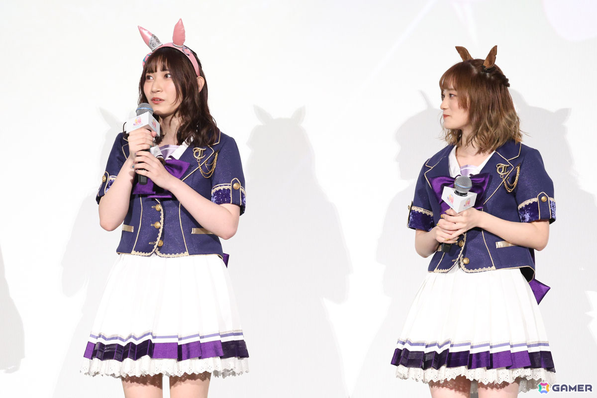 劇場版「ウマ娘 プリティーダービー 新時代の扉」初日舞台挨拶をレポート！藤本侑里さん、上坂すみれさん、小倉唯さん、福嶋晴菜さん、徳井青空さんが登壇の画像4
