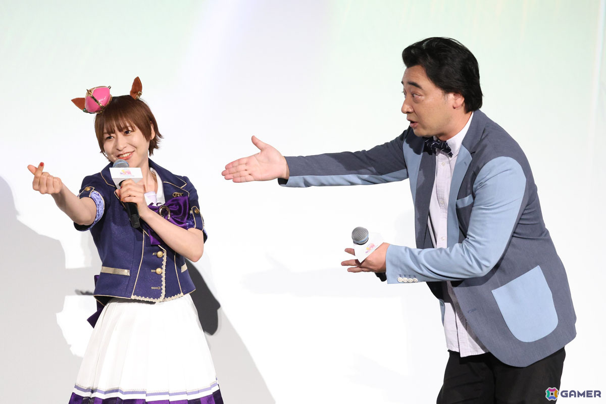 劇場版「ウマ娘 プリティーダービー 新時代の扉」初日舞台挨拶をレポート！藤本侑里さん、上坂すみれさん、小倉唯さん、福嶋晴菜さん、徳井青空さんが登壇の画像5