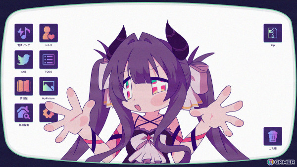 「NEEDY GIRL OVERDOSE」のWSS playgroundによる電波ソング×怪文書×リズムゲーム「ゆんゆん電波シンドローム」が発表！の画像7