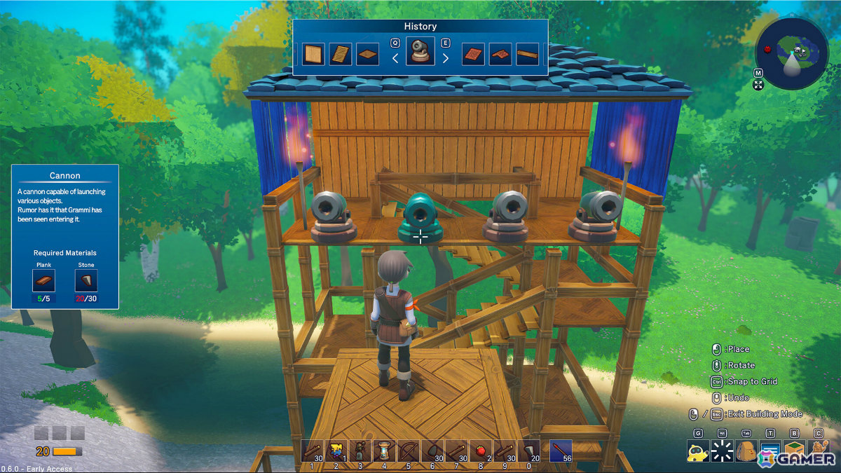 「Omega Crafter」30種以上の建築用素材などが追加!総プレイ時間などの統計データも公開の画像