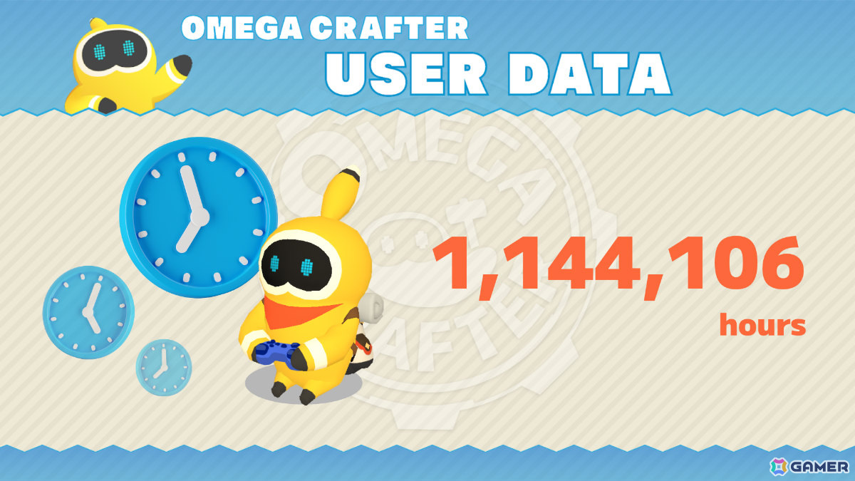 「Omega Crafter」30種以上の建築用素材などが追加!総プレイ時間などの統計データも公開の画像