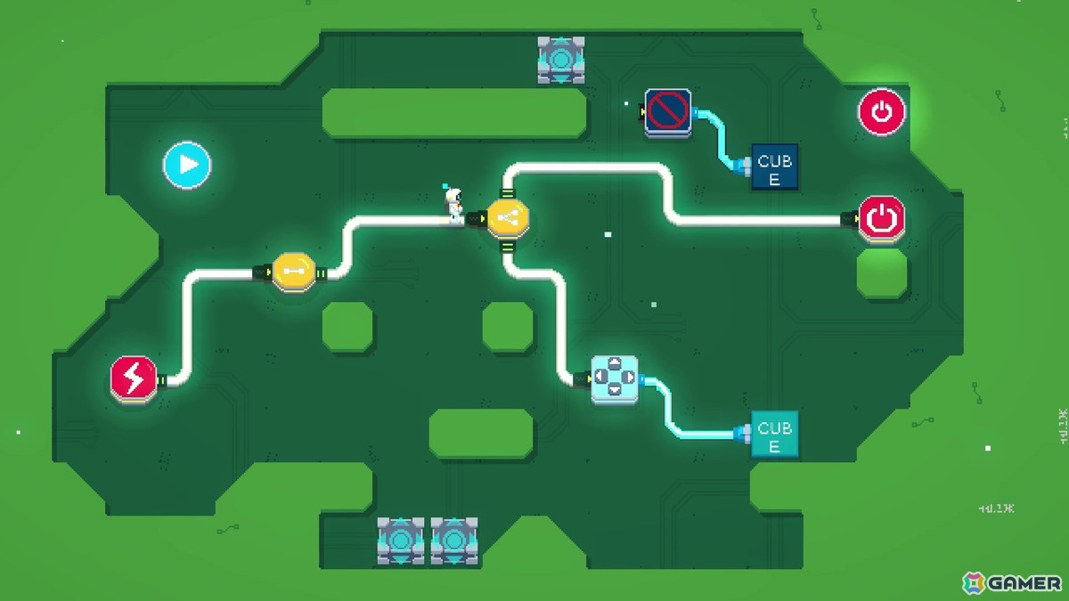 コードをつなげてルールをプラグラミングしていく一筆書きロジックパズル「Re:Connect」がSteamで2024年にリリースの画像