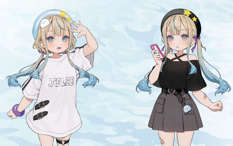 「夜のクラゲは泳げない feat. JELEEちゃん（はむねずこ） POP-UP SHOP」が6月7日よりJOL原宿で開催！