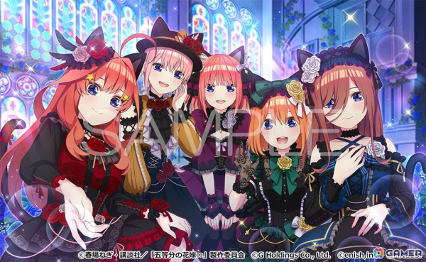 「五等分の花嫁 ごとぱずストーリー 2nd」の発売日が9月26日に決定！限定版やスペシャルボックス、店舗別特典の情報が公開の画像16