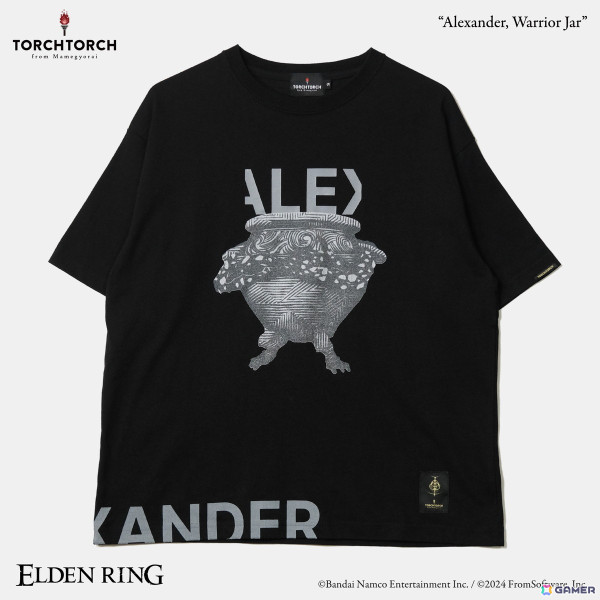 「ELDEN RING」の鉄拳アレキサンダー、「Bloodborne」の教区長エミーリアをデザインしたTシャツが一般販売開始！の画像5