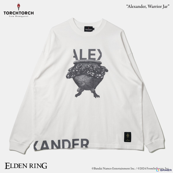 「ELDEN RING」の鉄拳アレキサンダー、「Bloodborne」の教区長エミーリアをデザインしたTシャツが一般販売開始！の画像6