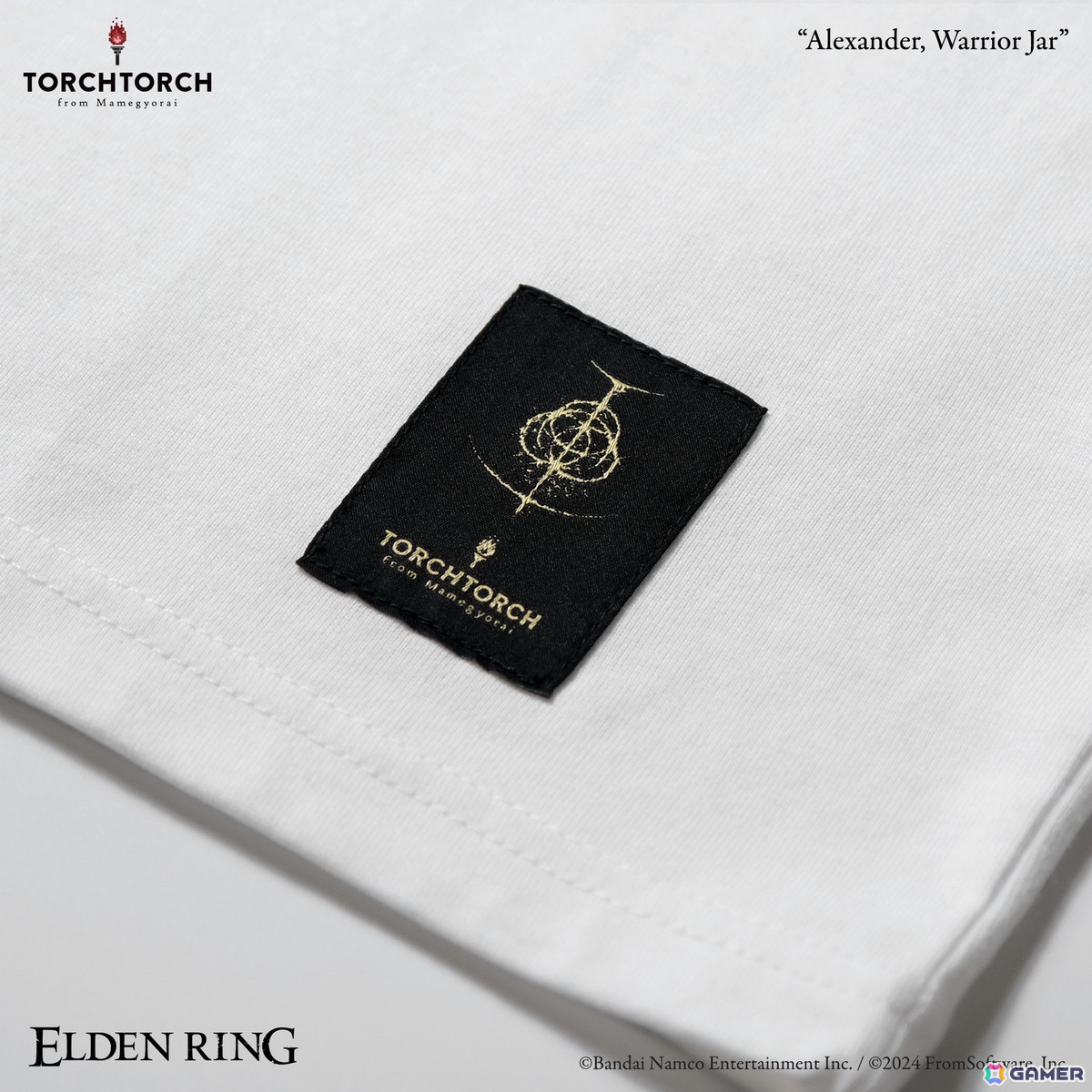 「ELDEN RING」の鉄拳アレキサンダー、「Bloodborne」の教区長エミーリアをデザインしたTシャツが一般販売開始！の画像